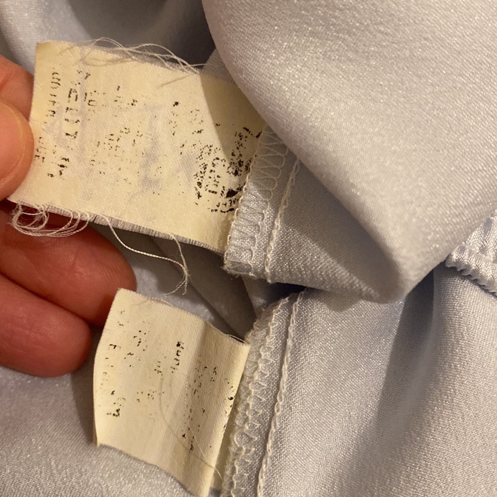 Christian Dior Vintyge Silky Gray Loungewear / Pajama Set Size M - Picture 8 of 15